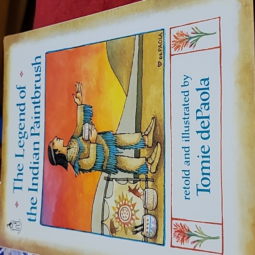 Softcover Book The Legend of the Indian Paintbook from USA